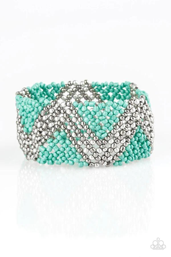 Desert Loom Blue Bracelet
