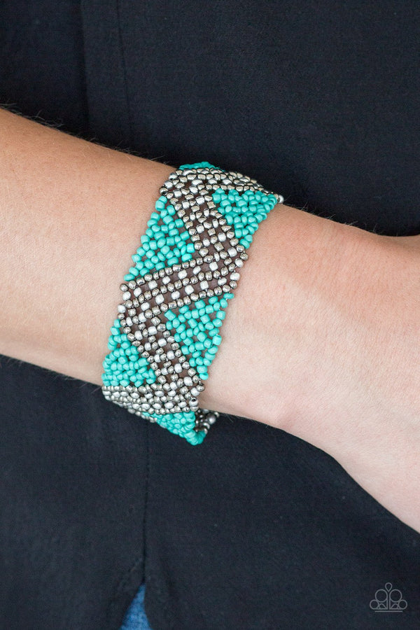 Desert Loom Blue Bracelet