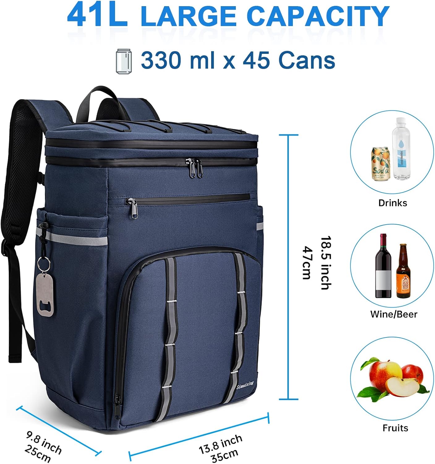 Insulated Leak Proof Cooler Backpack