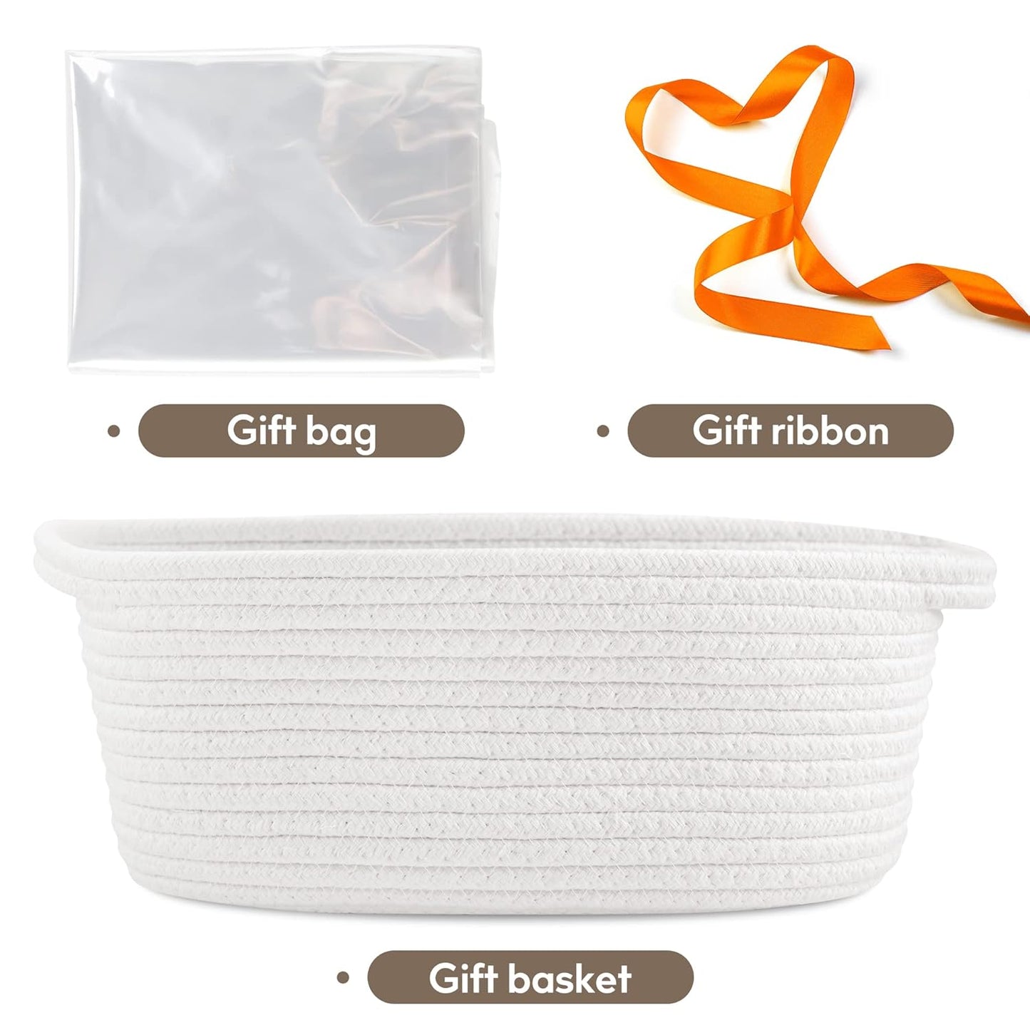 Small Woven Gift Basket Set