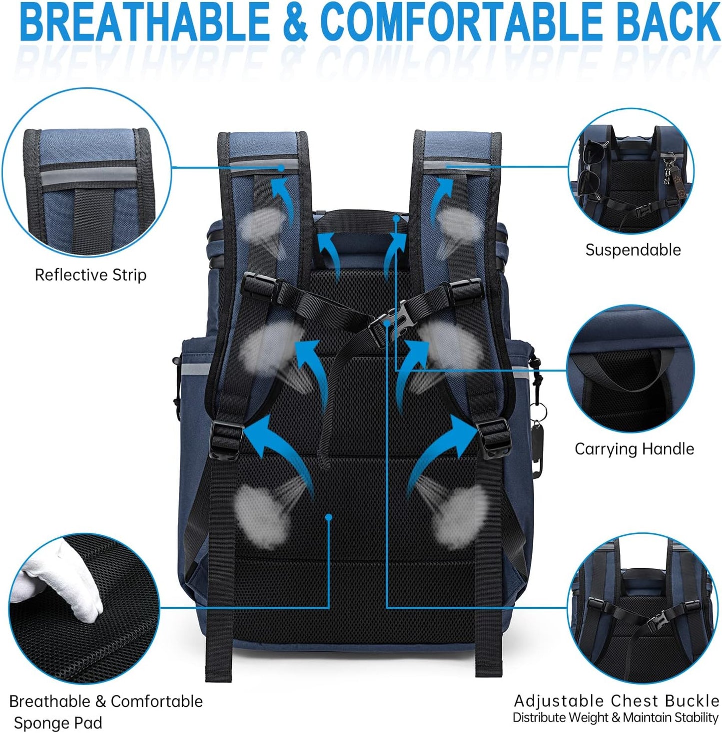 Insulated Leak Proof Cooler Backpack