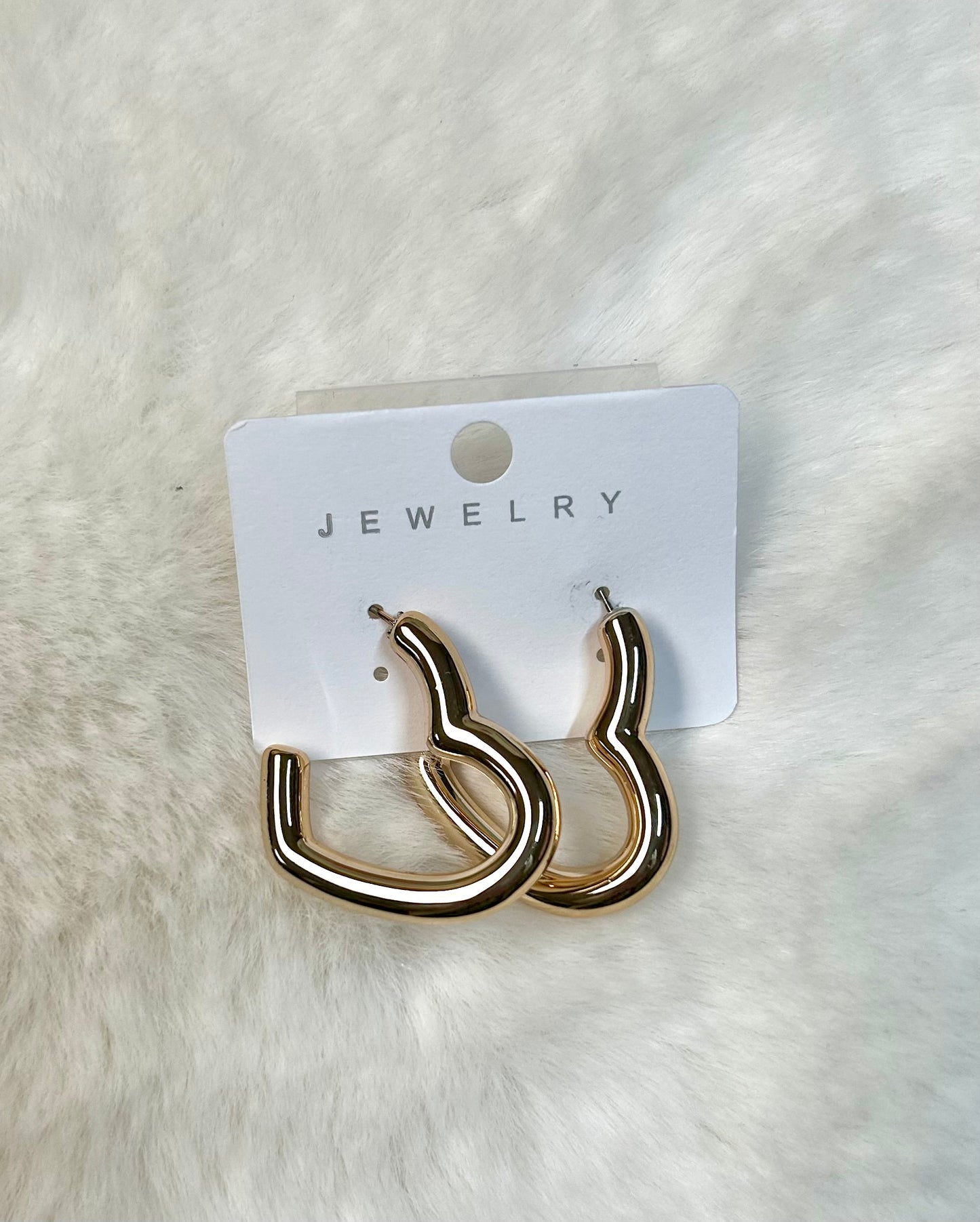 Bubble Heart Earrings