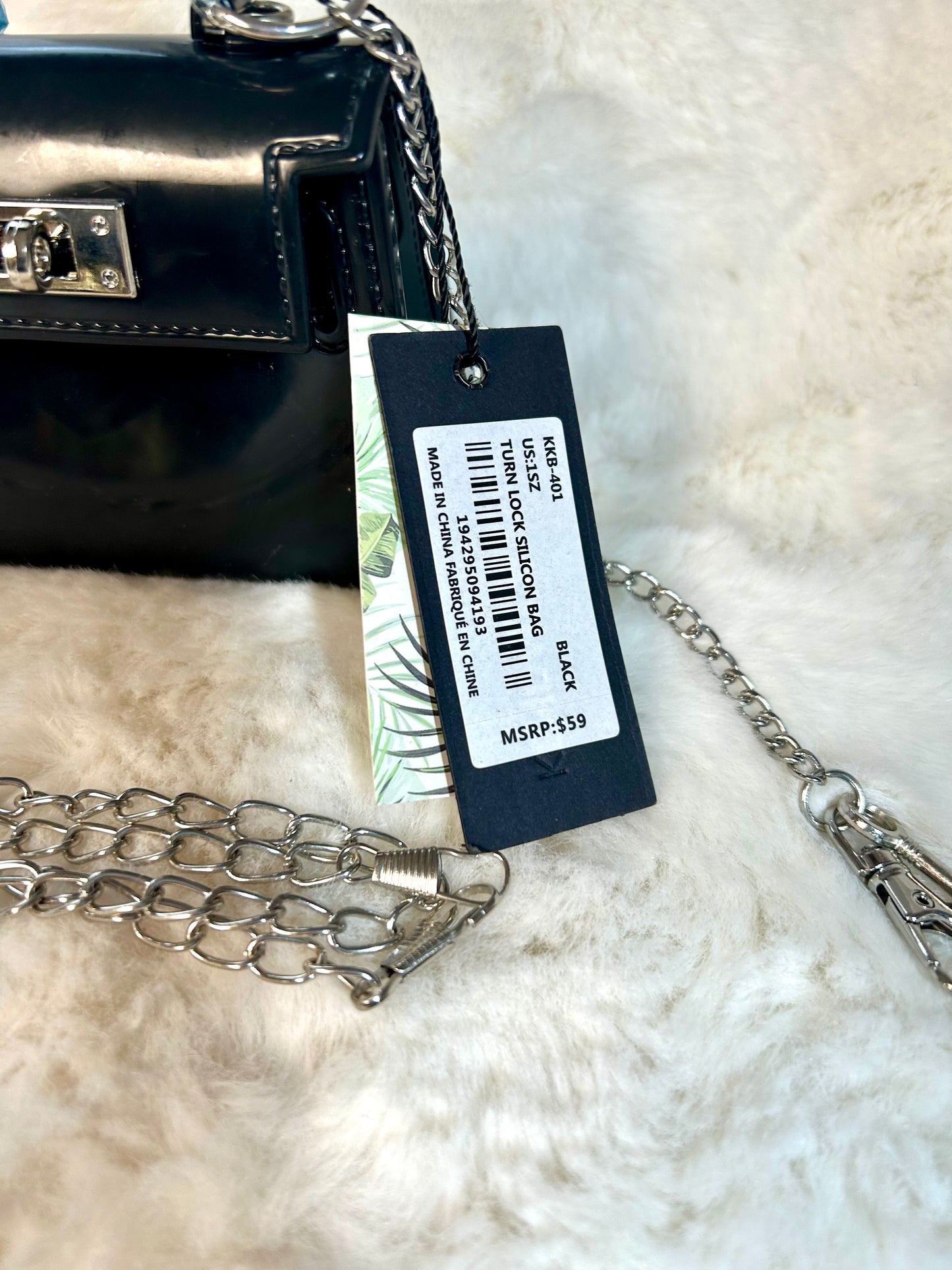 Kendall & Kylie Black Mini Purse