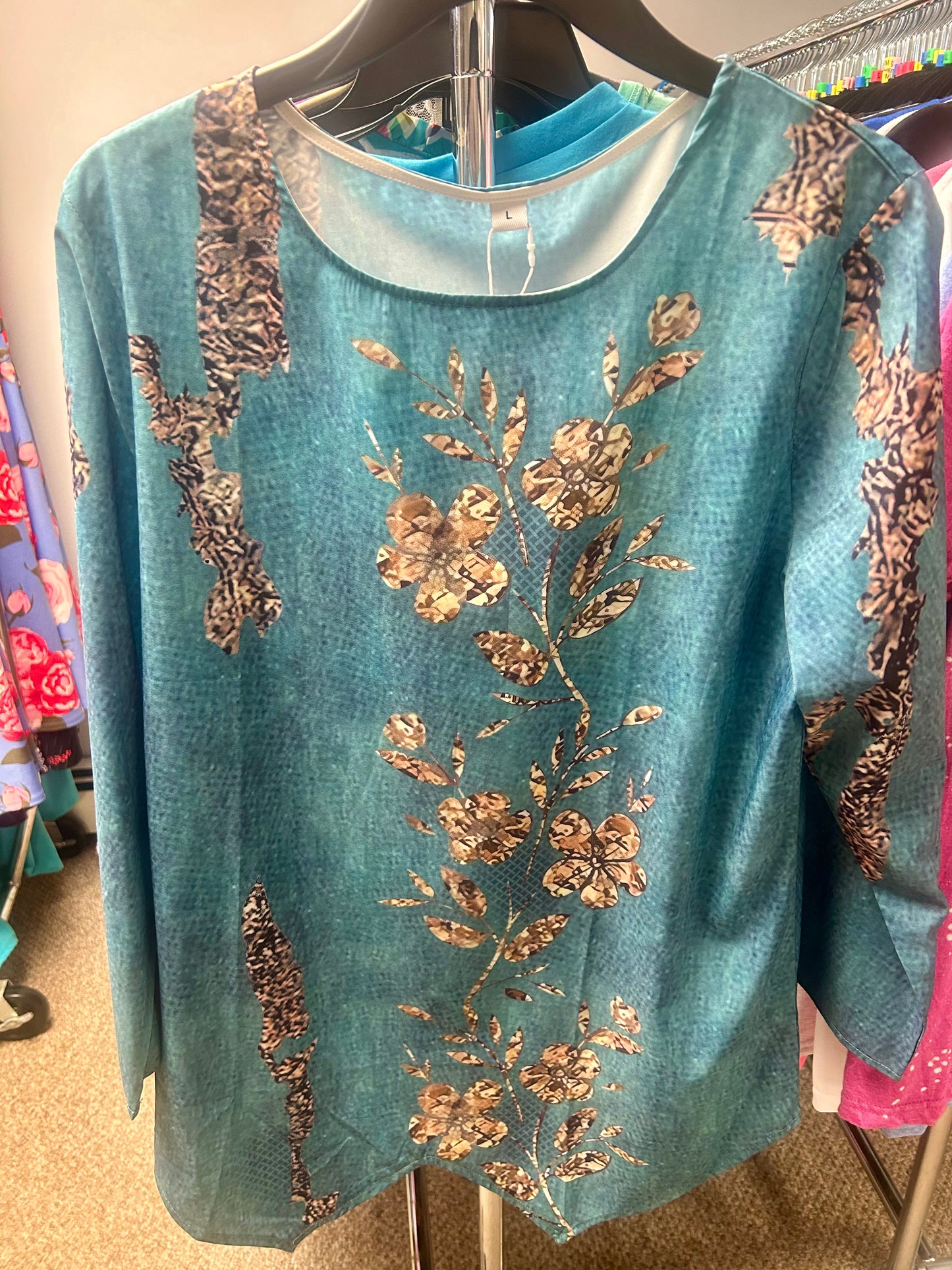 Floral Print Blouse