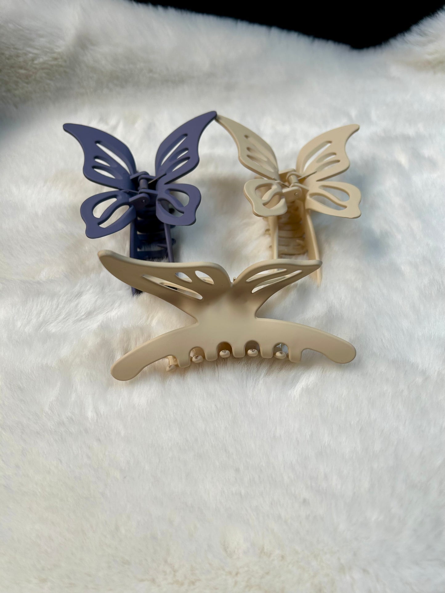 Large Butterfly Hair Claws