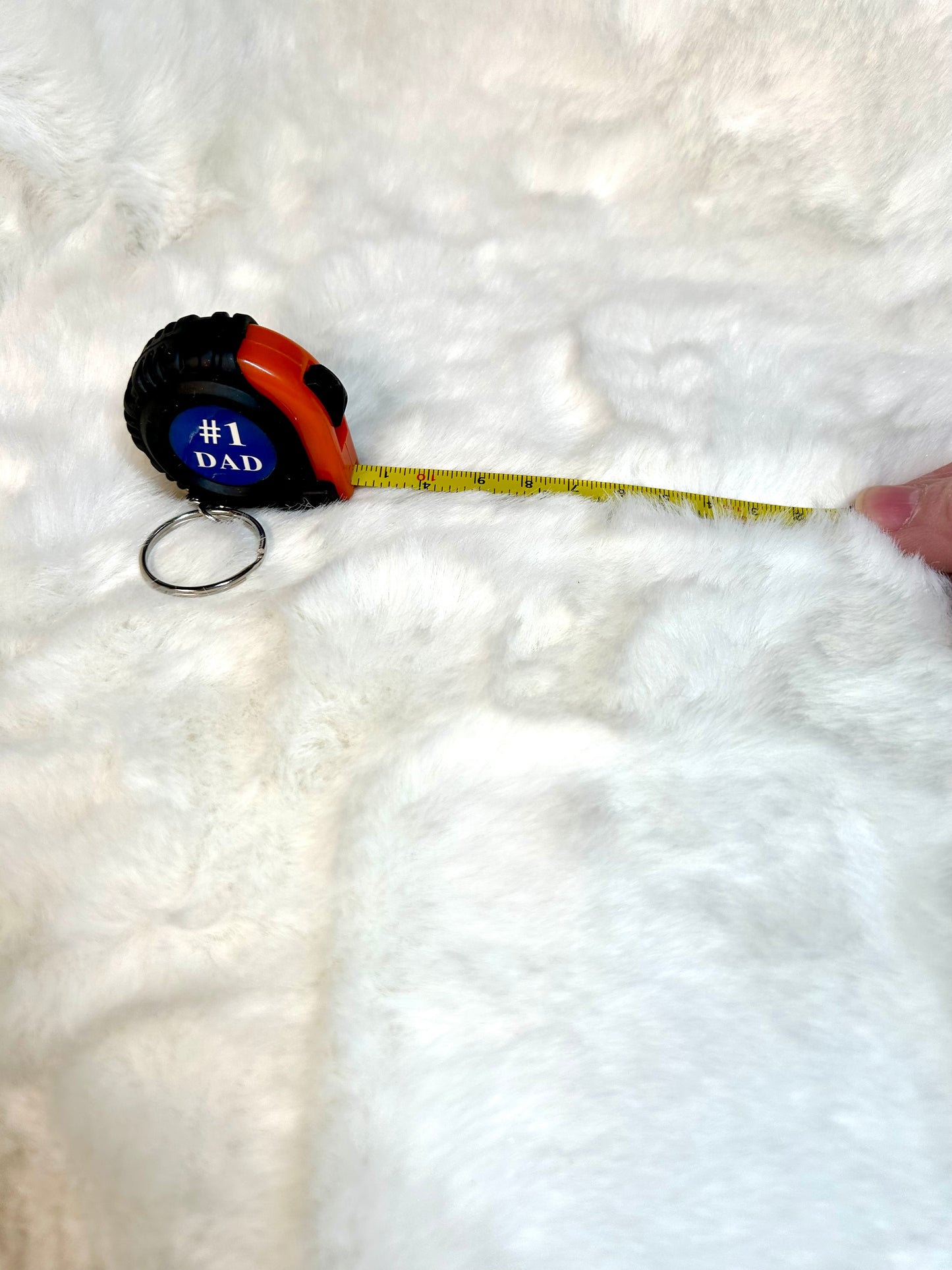 Dad Keychain W/Measuring Tape