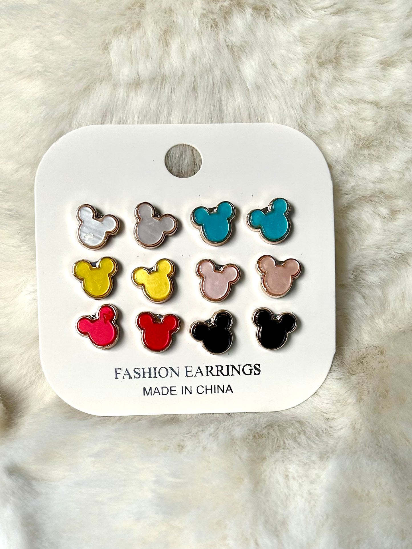 Shell Mouse Earrings