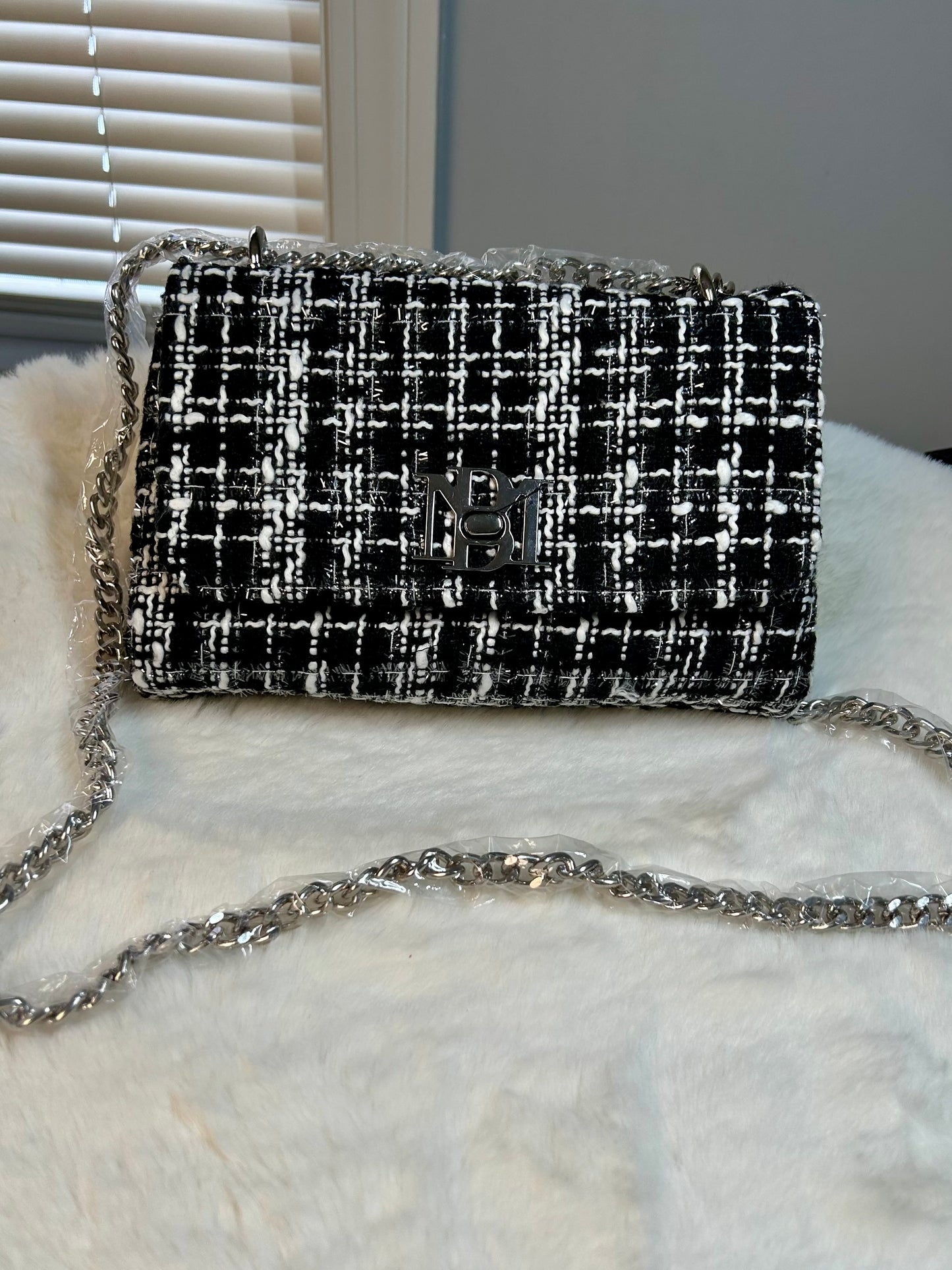 Badgley Mischka Textured Bag