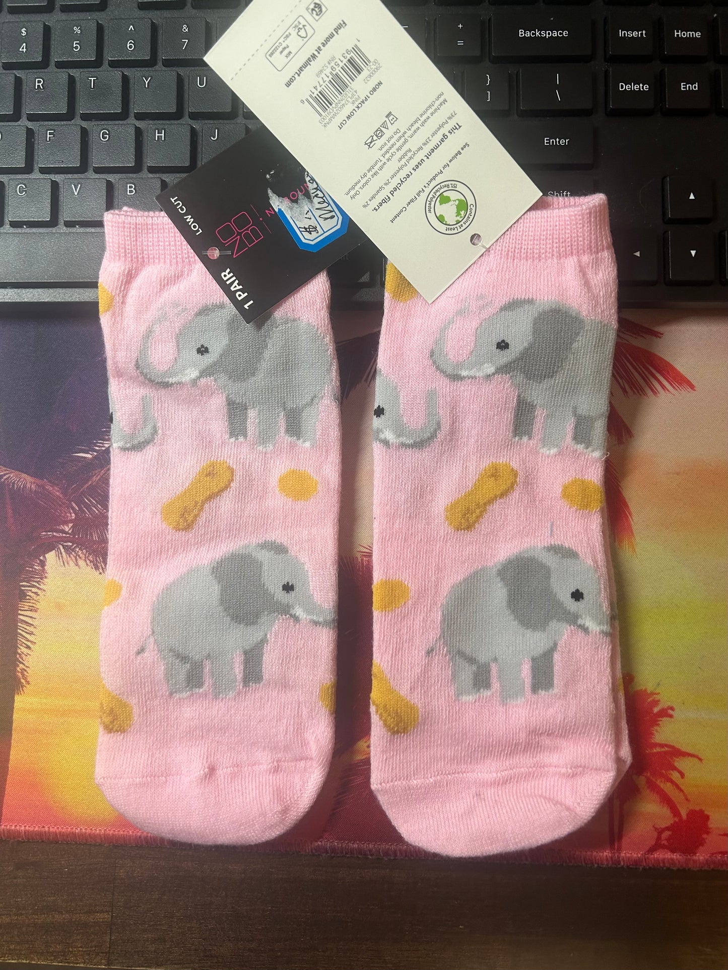 Elephant Ankle Socks