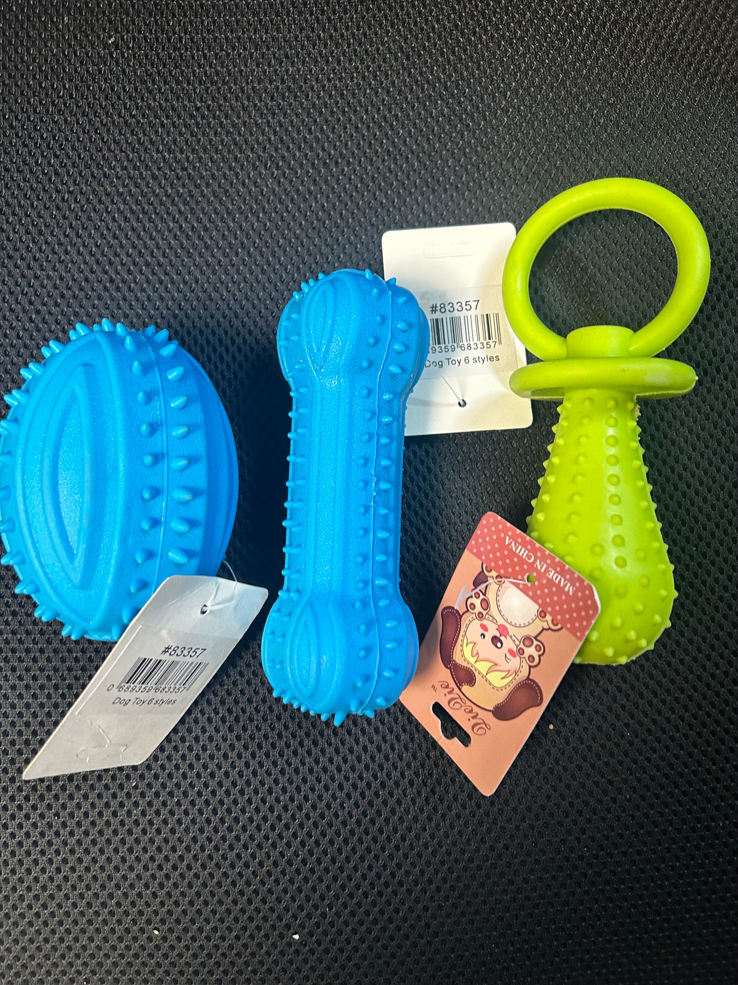 Rubber Toy With Squeeker