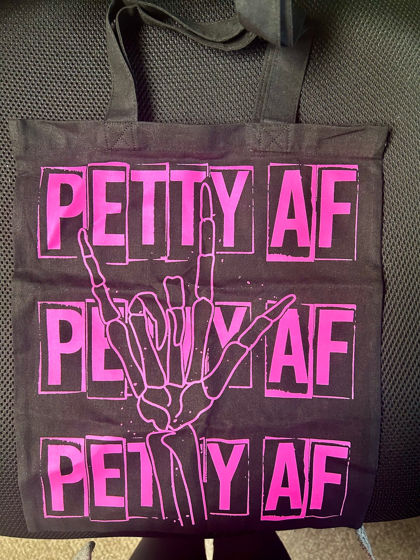 Petty AF Small Tote Bag