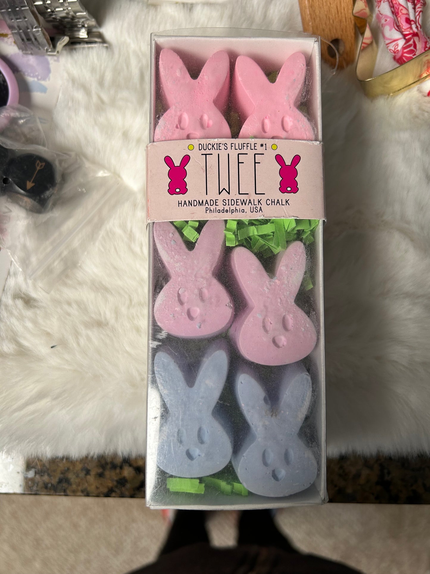 Bunny Side Walk Chalk