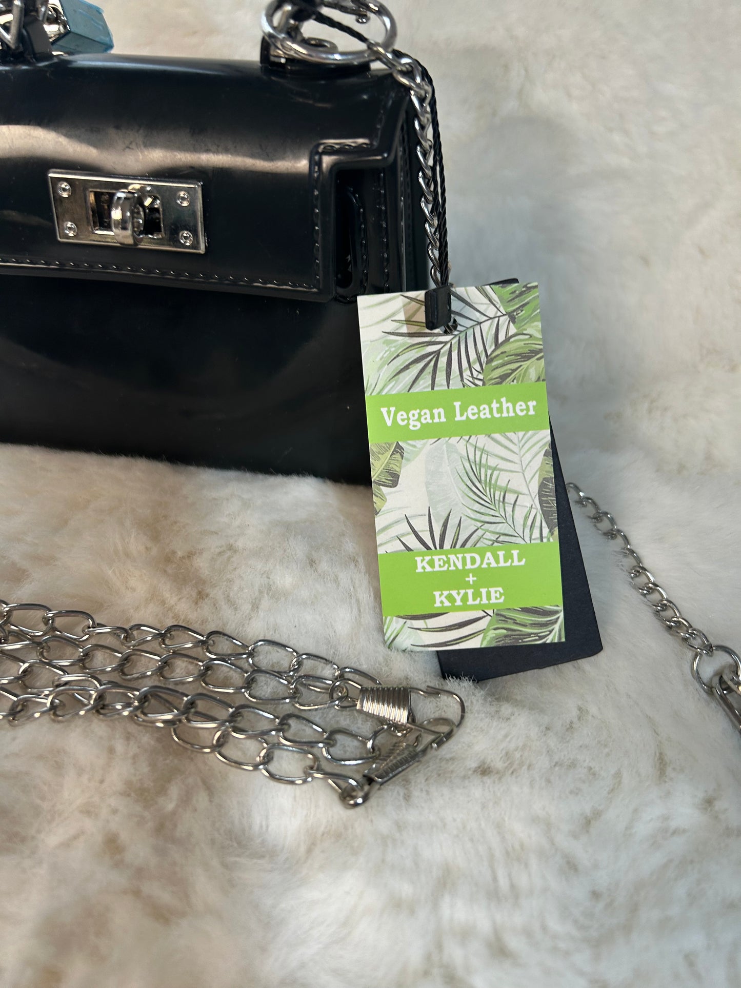 Kendall & Kylie Black Mini Purse