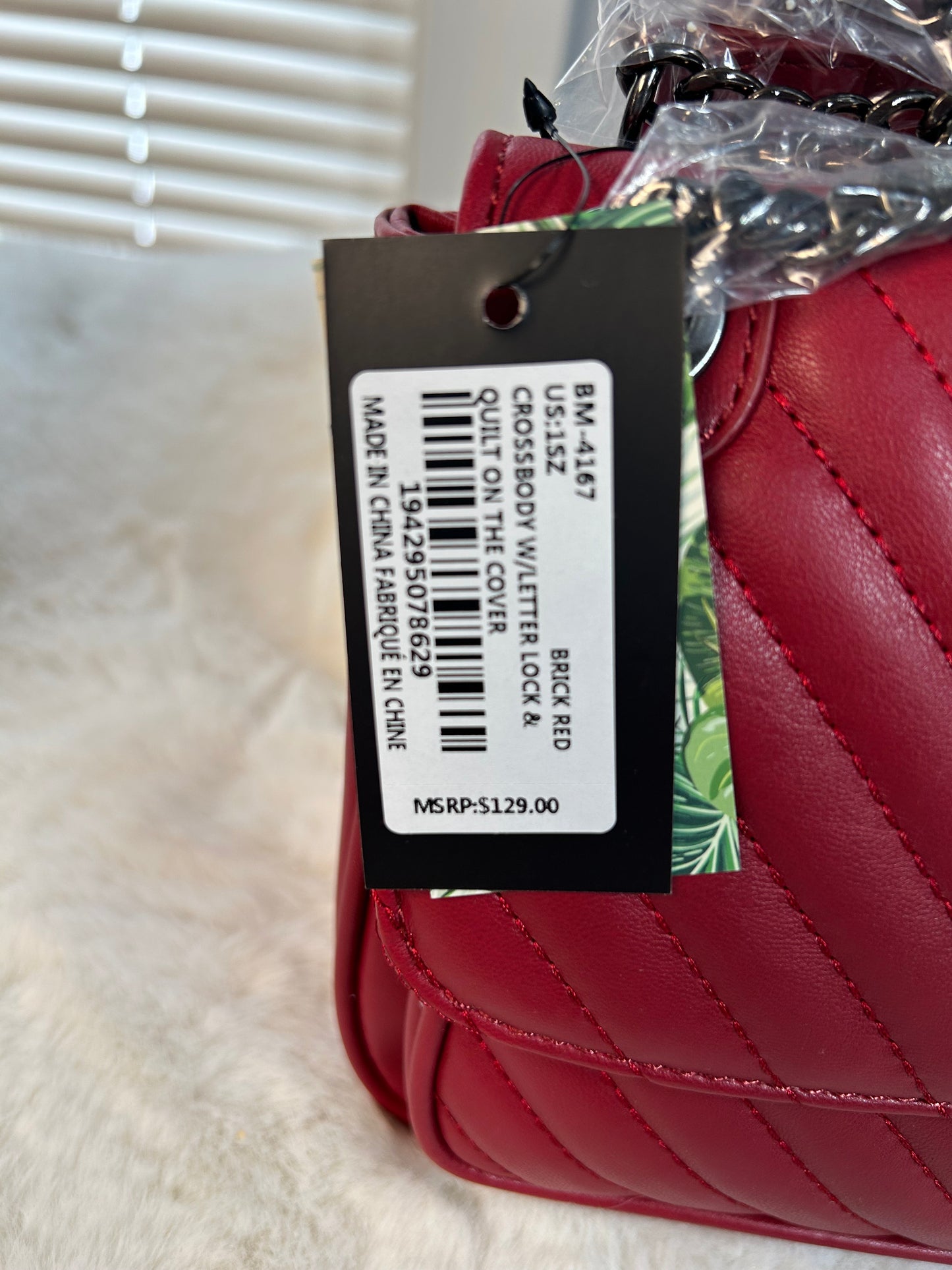 Badgley Mischka Crossbody w/Gunmetal