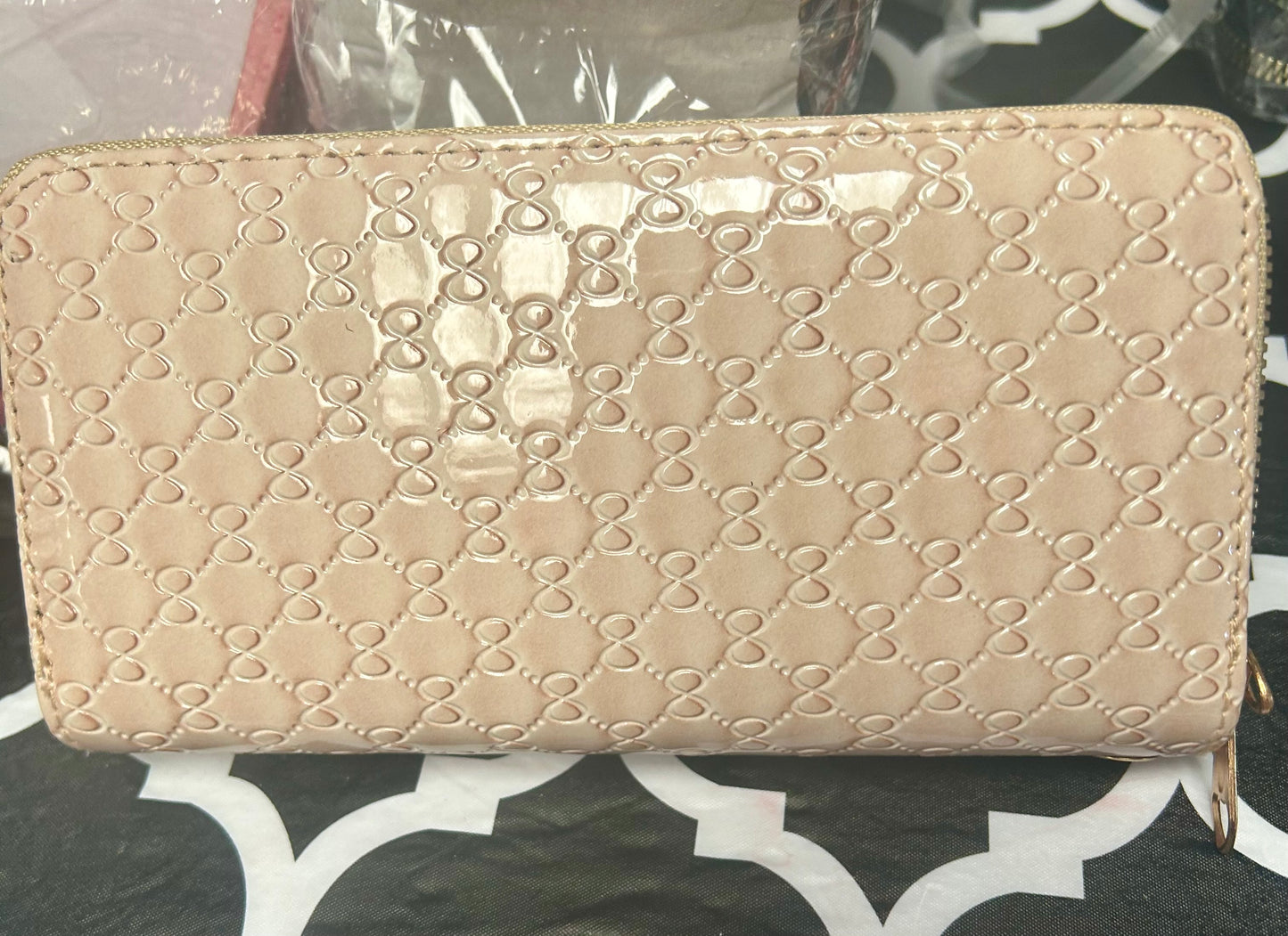 Patent Leather Wristlet