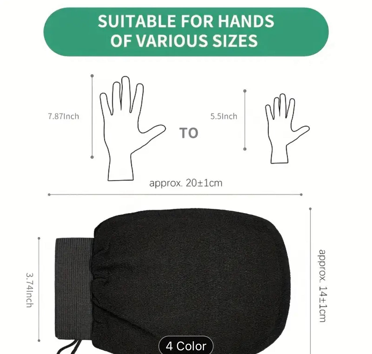 Exfoliating Shower Mitt
