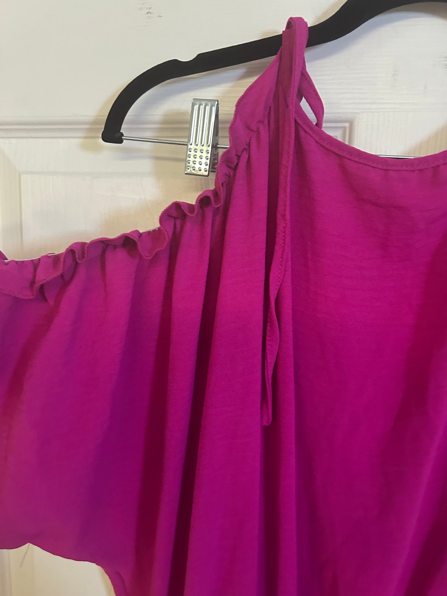 Dokotoo Hot Pink Romper