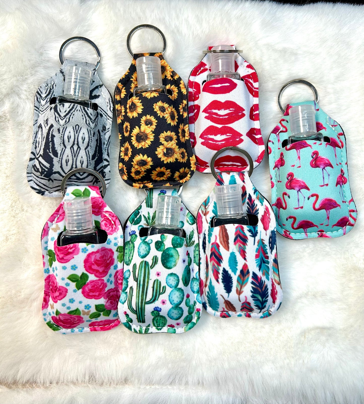 Hand Sanitizer Keychain