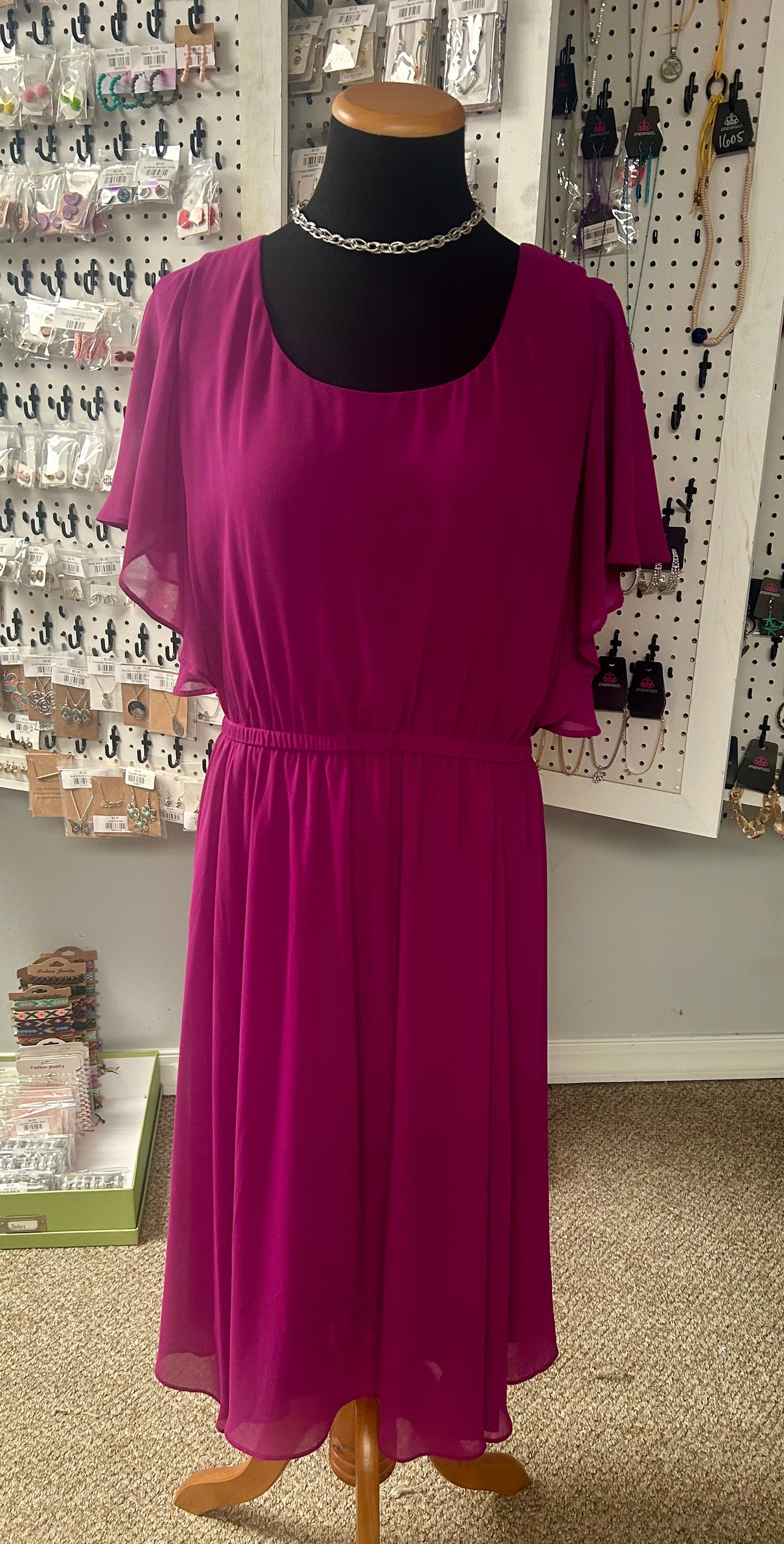 Magenta Formal Dress