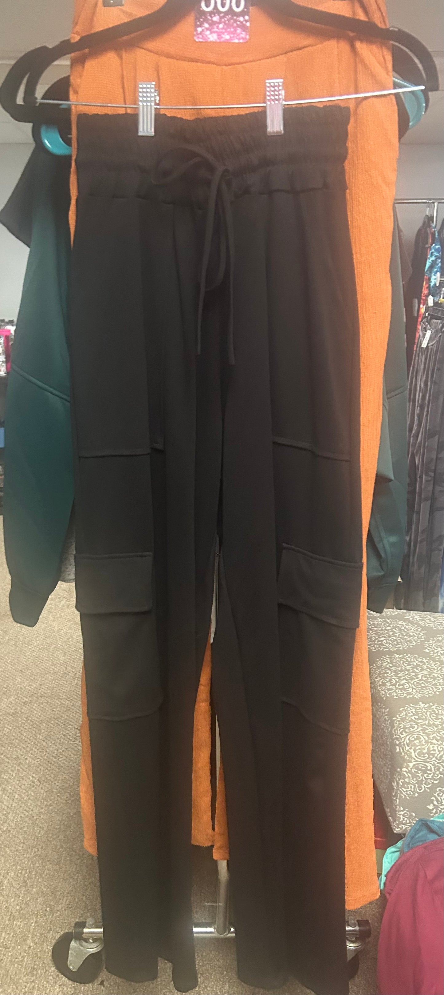 Wide Leg Cargo Pants