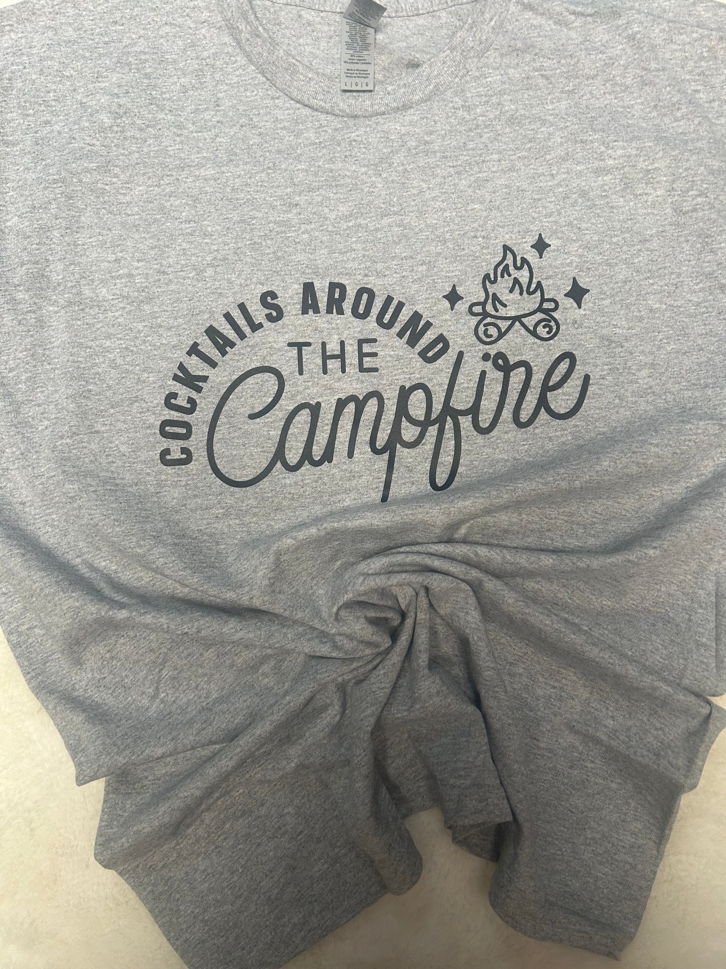 Cocktails & Campfire T-Shirt