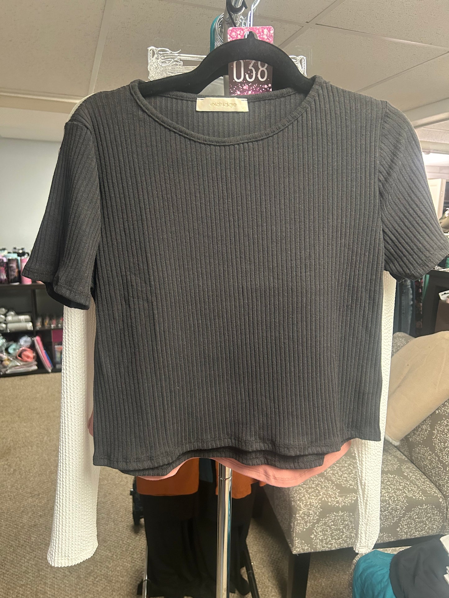 Ribbed Crop Top