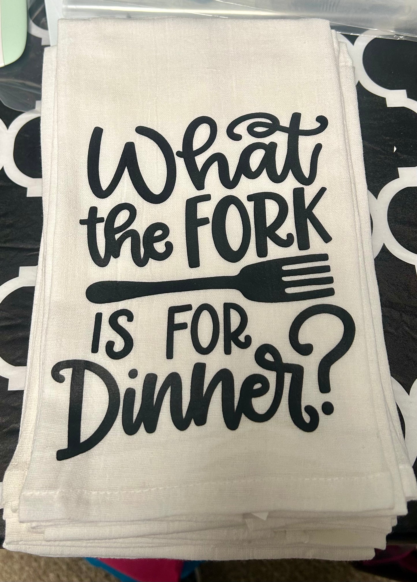 What The Fork Towel