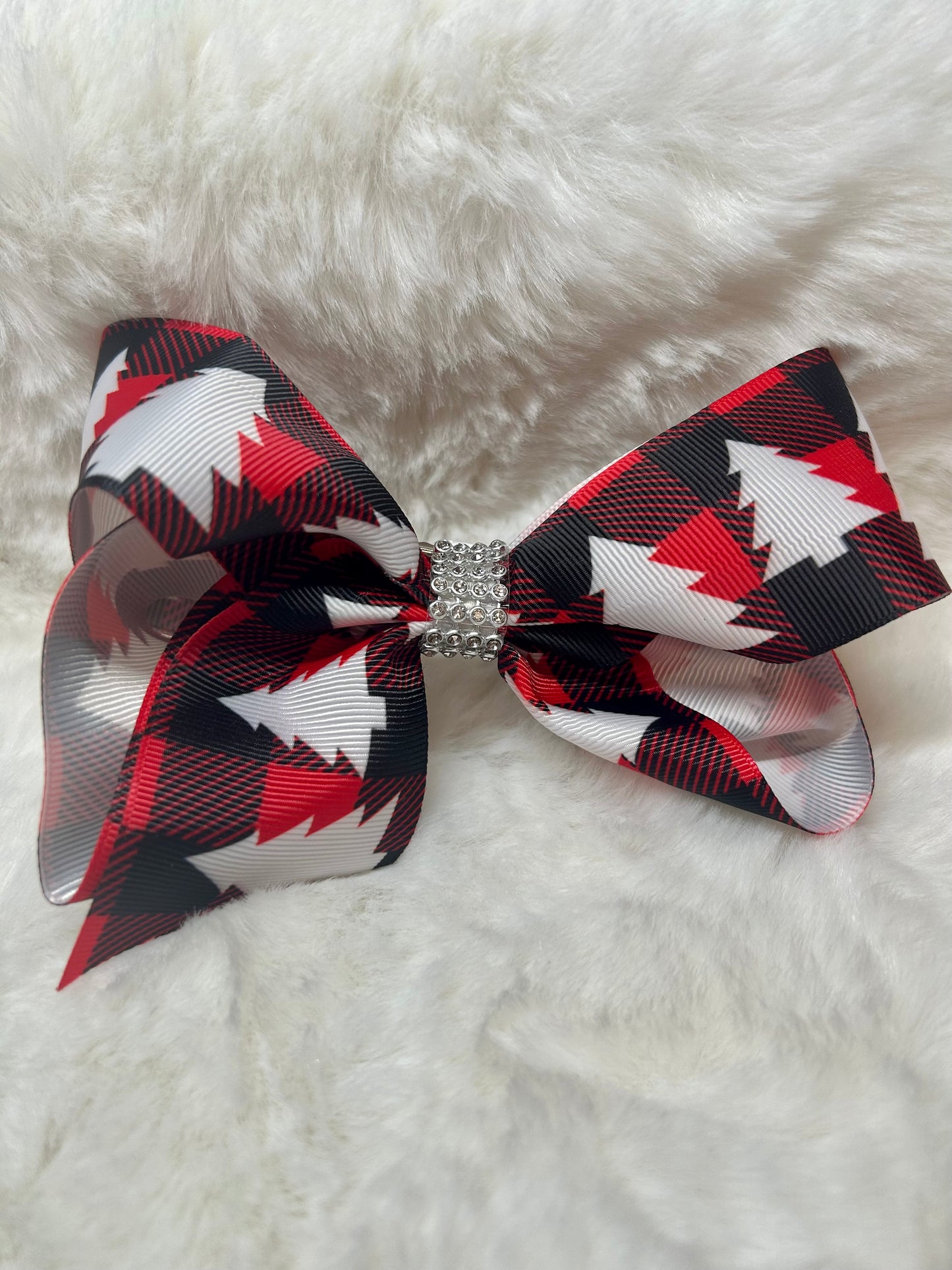 Plaid Christmas Bow