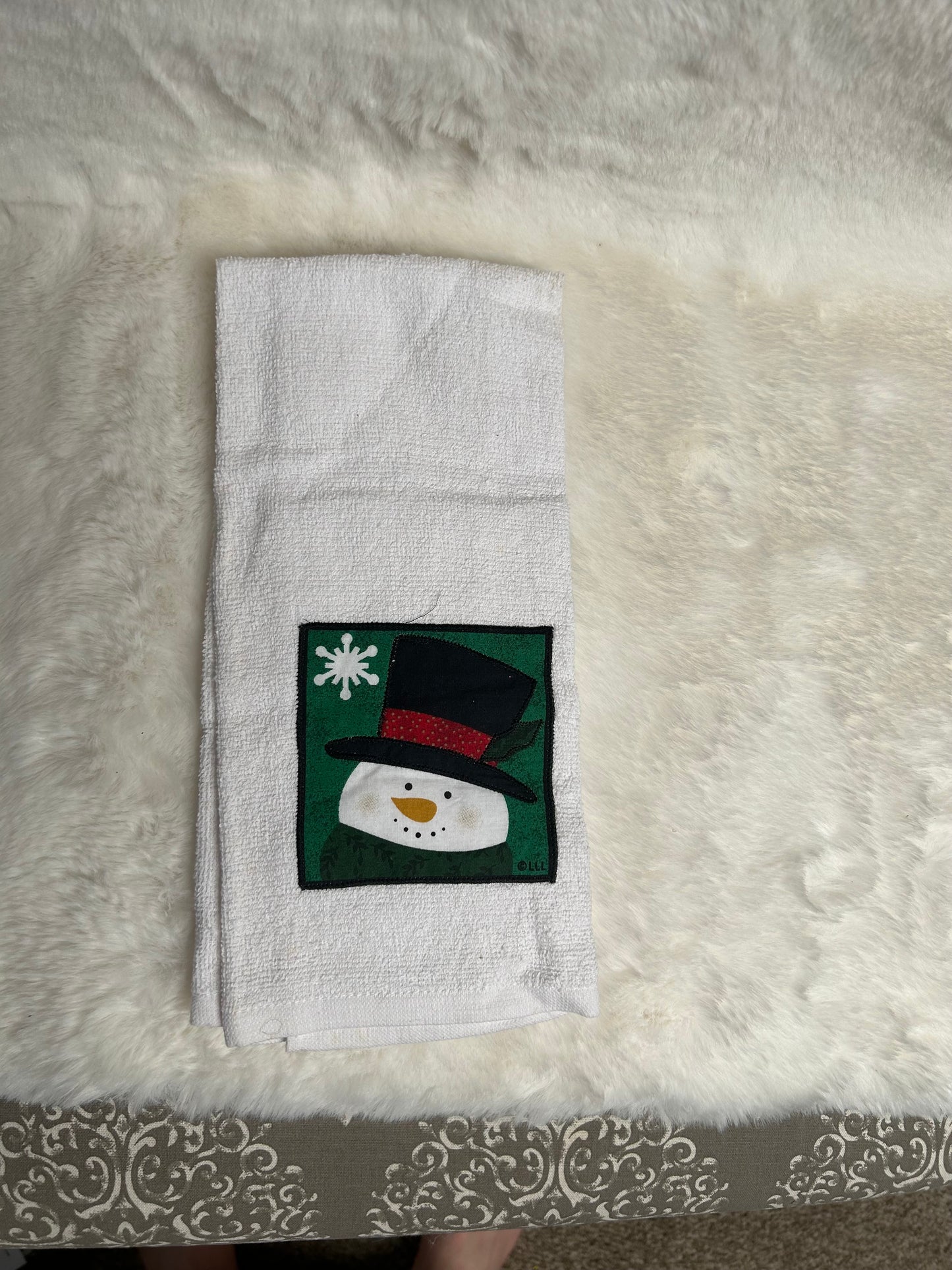 Snowman Towel