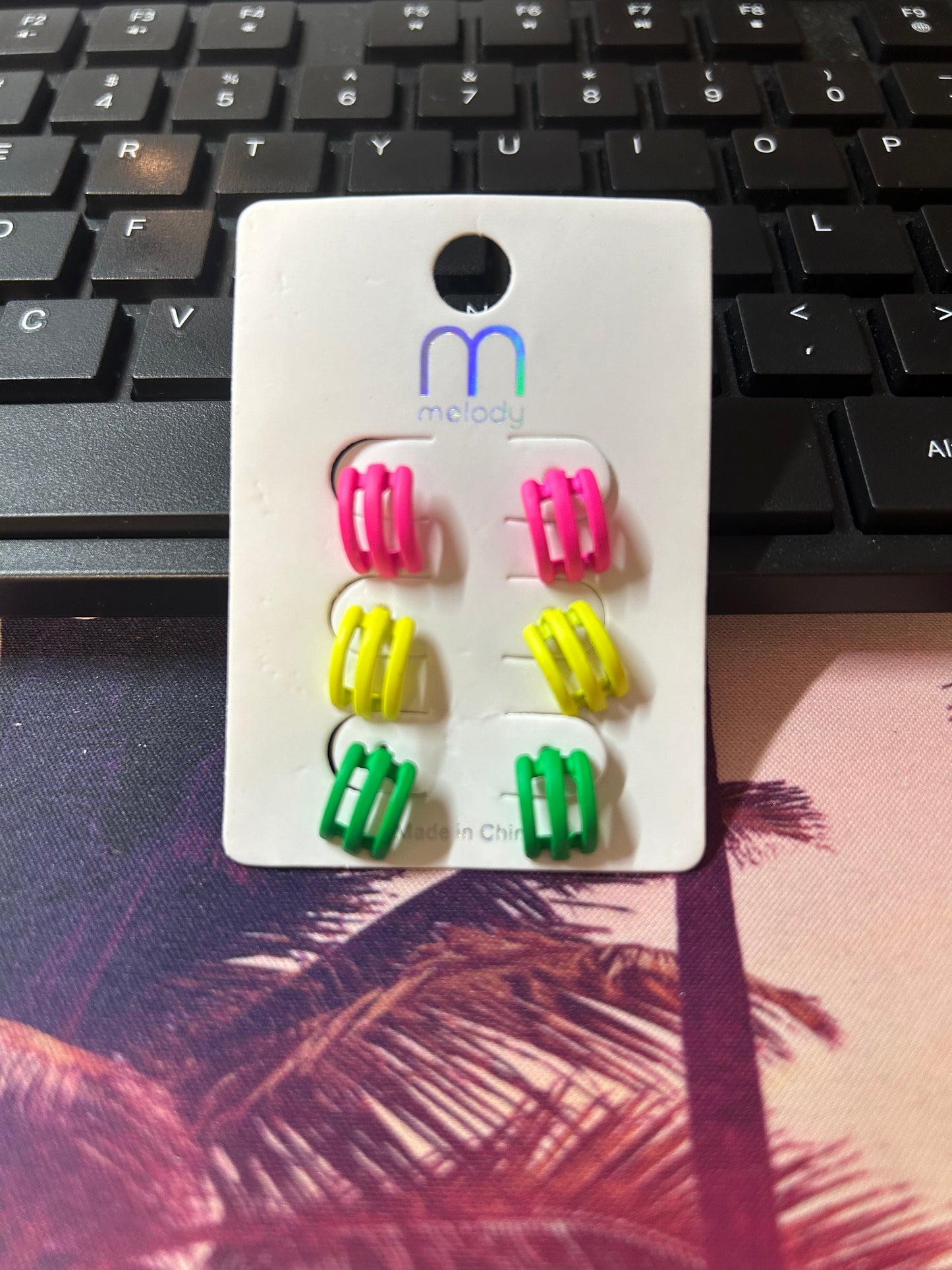 Half Hoop Earring Set