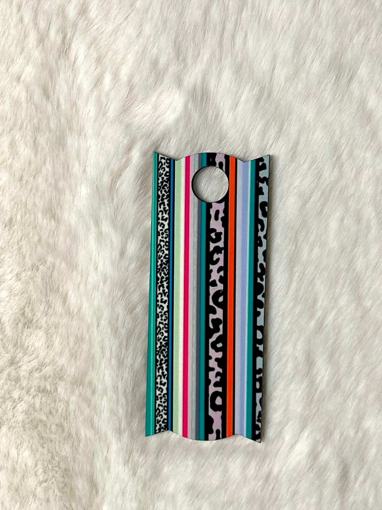 Leopard Serape Topper