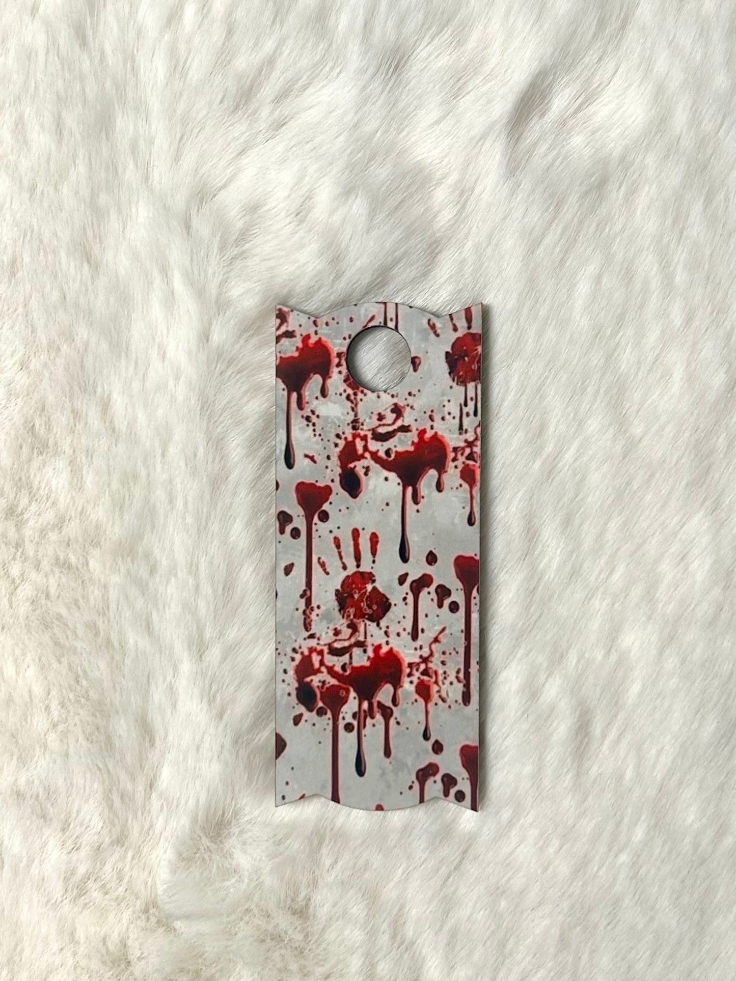 Bloody Handprints Topper