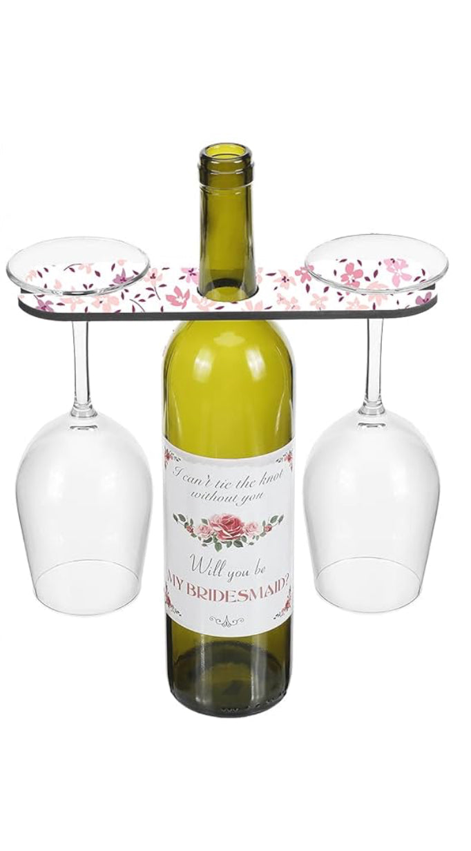 Floating Hearts Wine Caddy