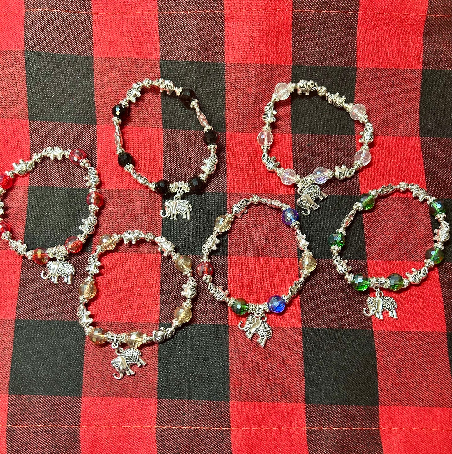 Elephant Charm Bracelet