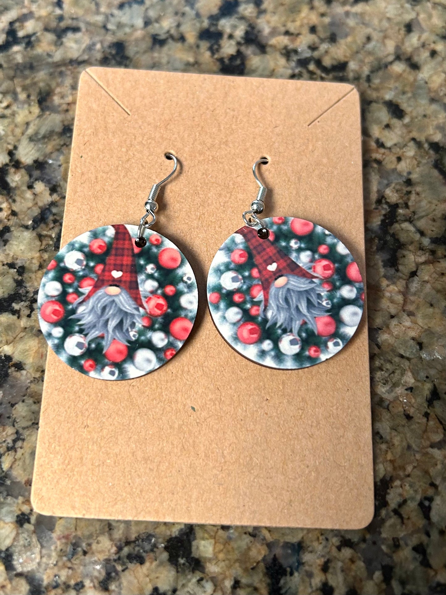 Gnome Wreath Earrings