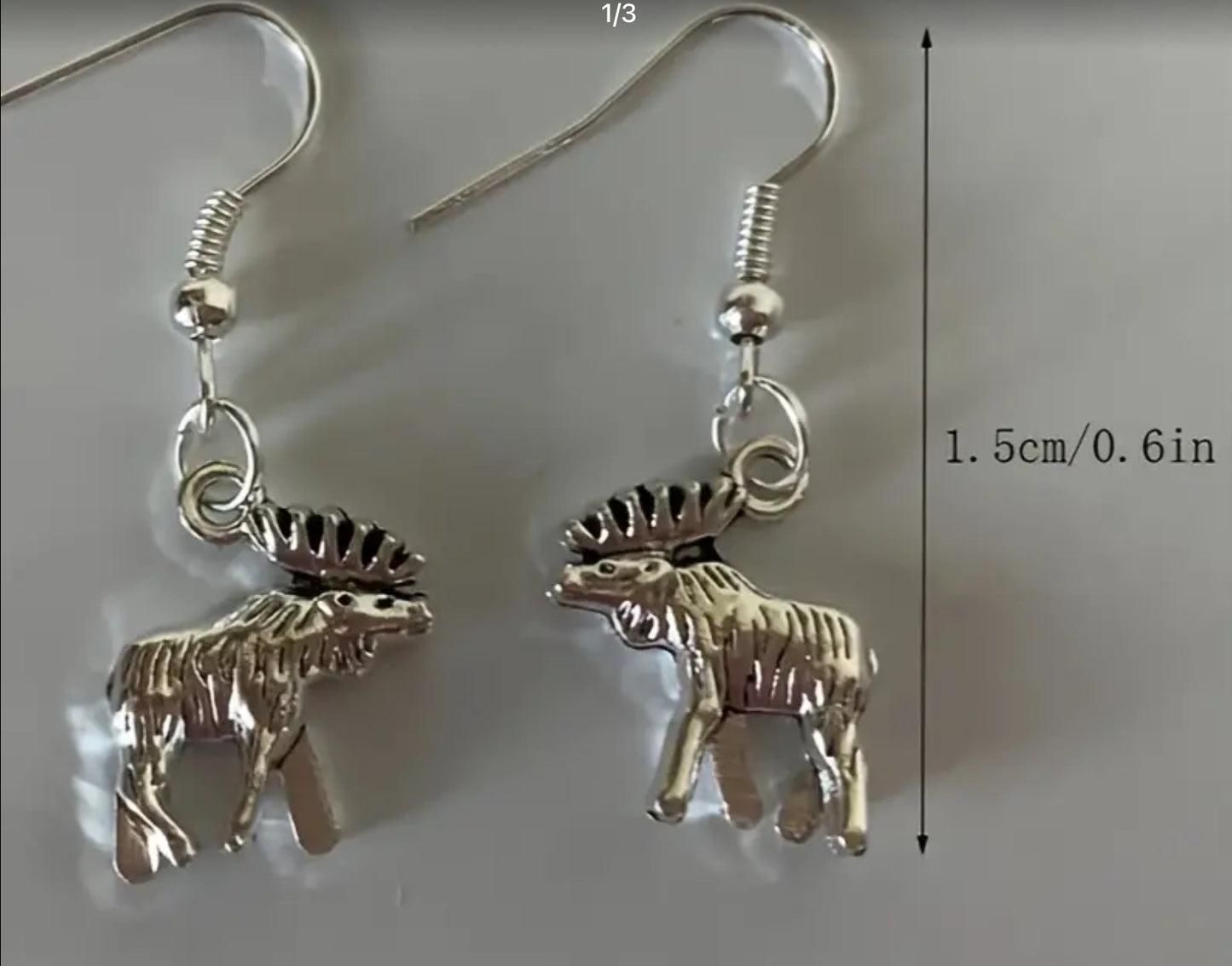 Moose Earrings