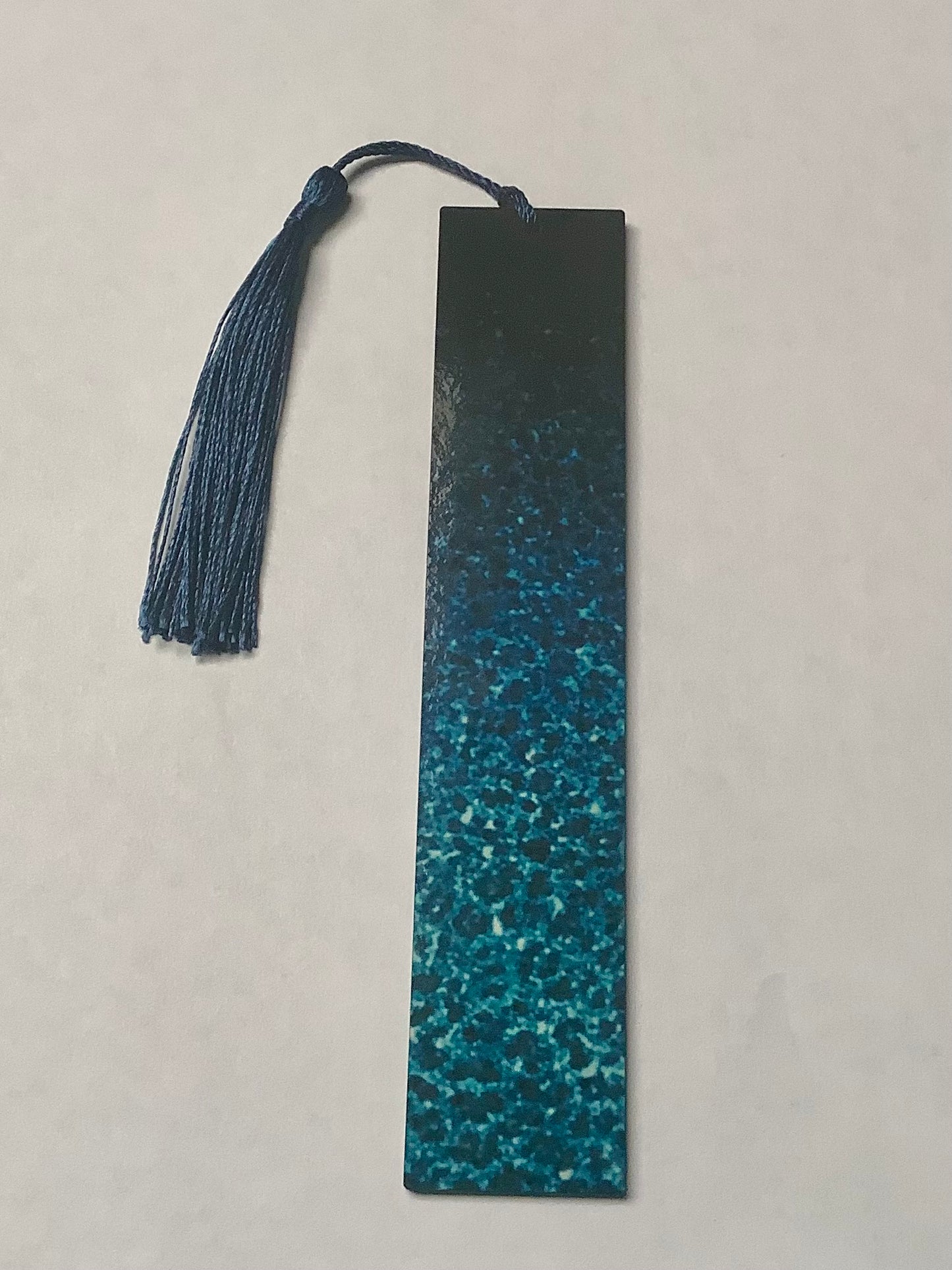 Blue Ombre Bookmark