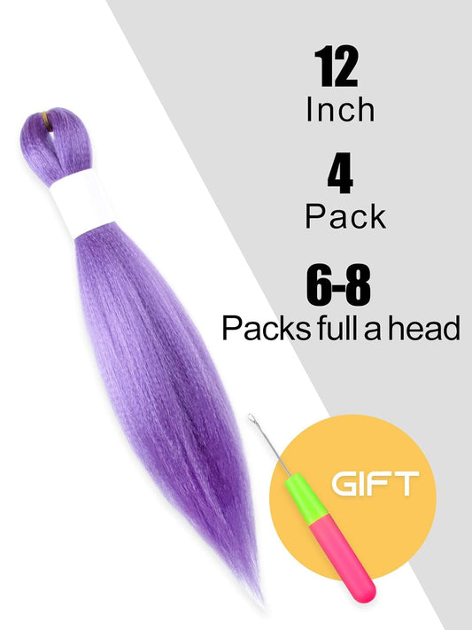 12in. Pre-Stretched Hair