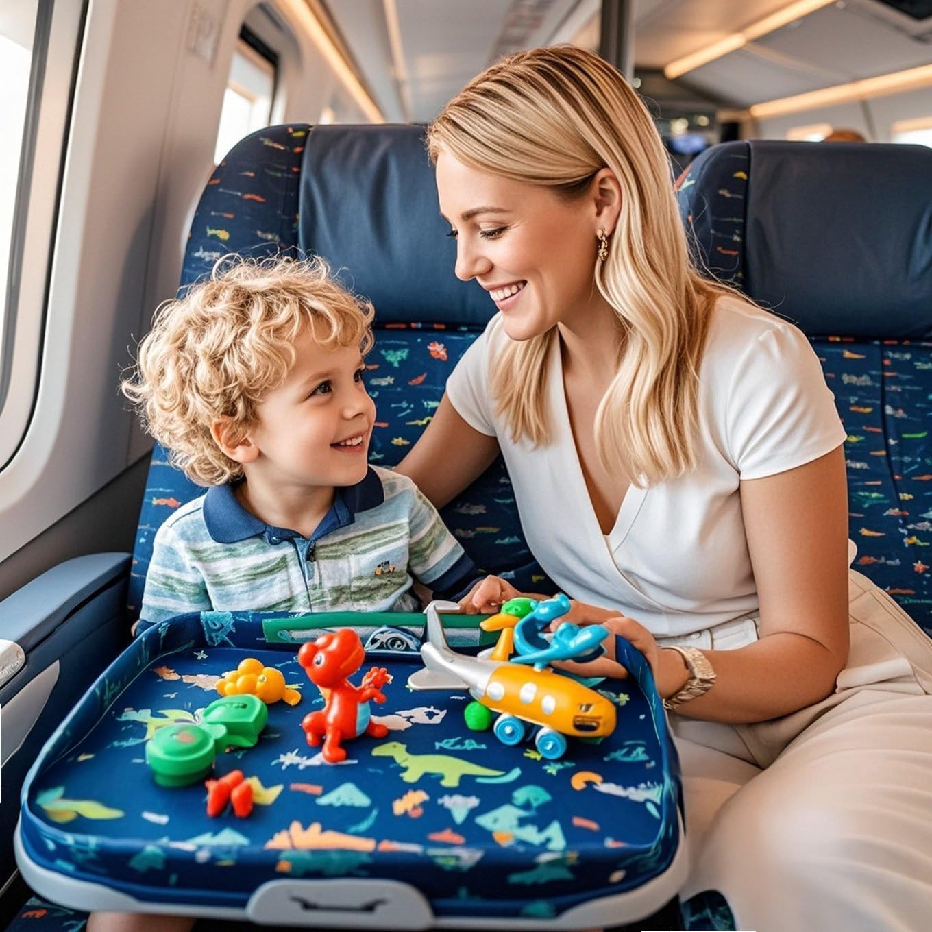 Adjustable Kids Tray Cover