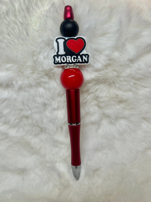 I Love Morgan Pen