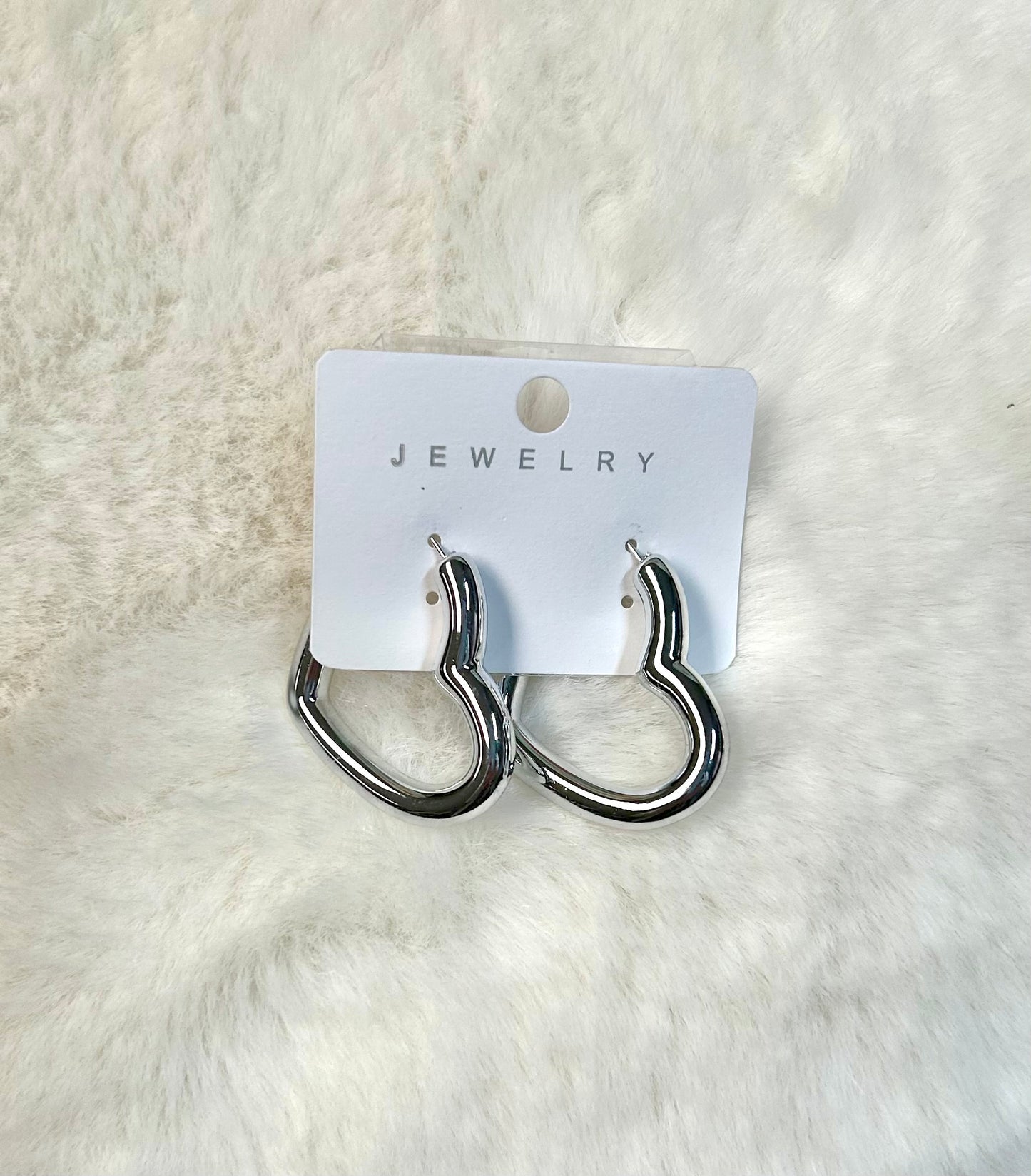 Bubble Heart Earrings
