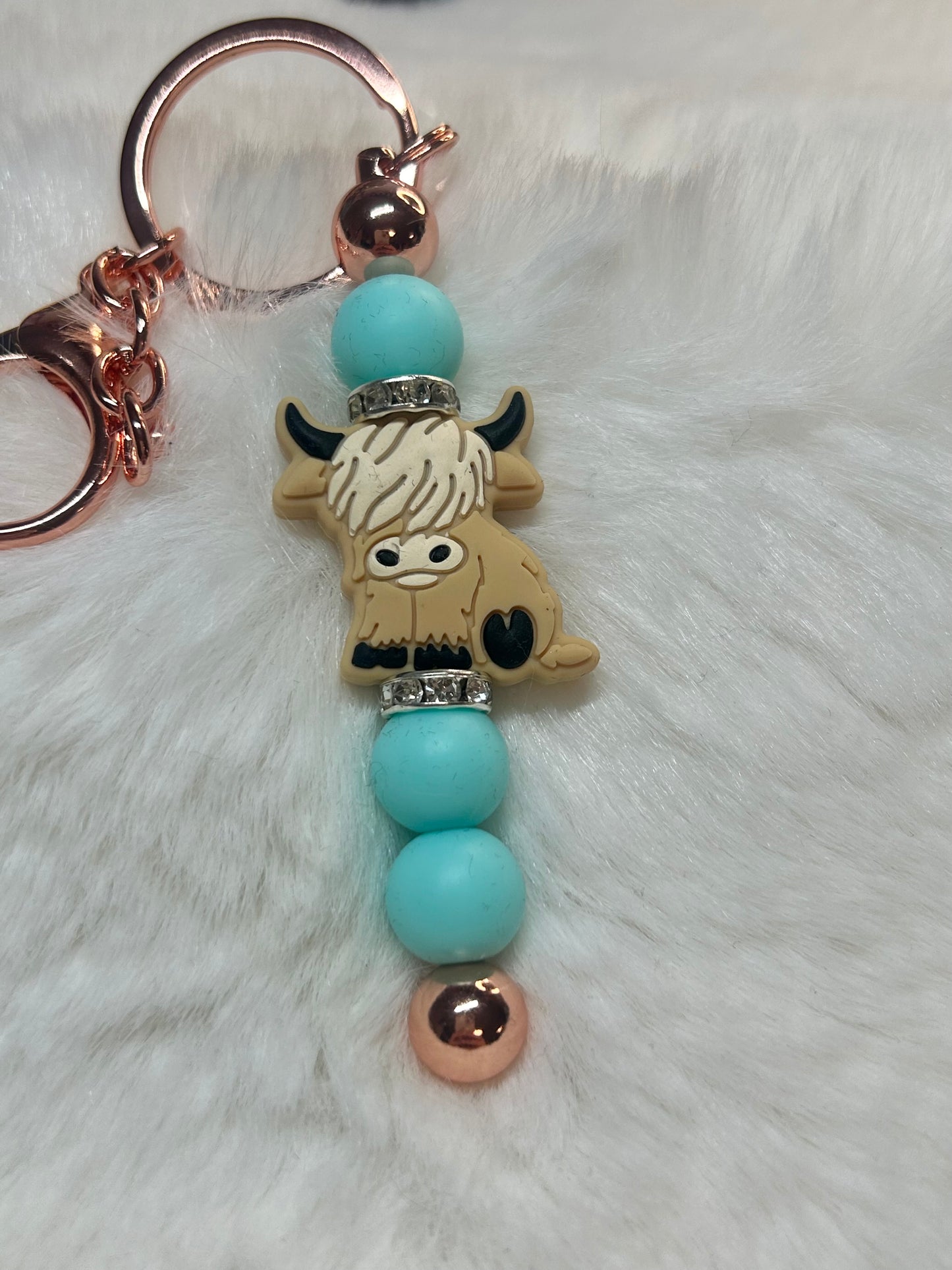 Cow Key Chain