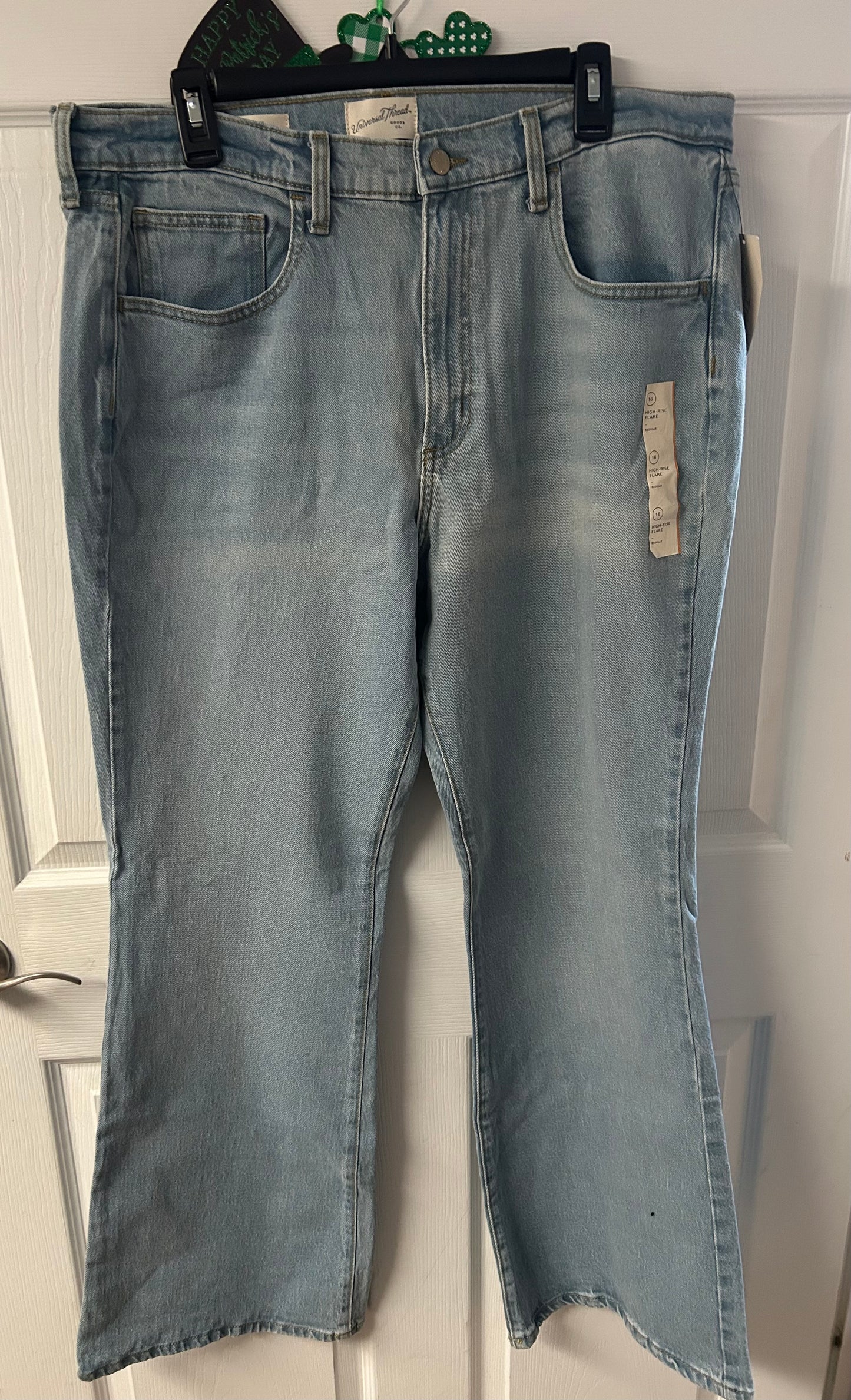 High Rise Flare Jeans