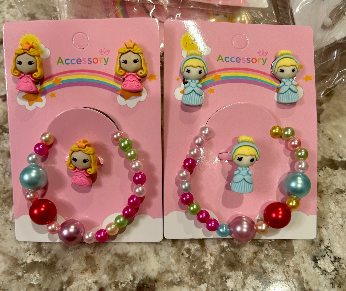 Children’s Clip On Jewelry Set