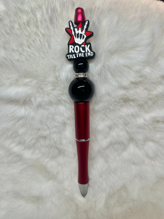 Rock Till The End Pen