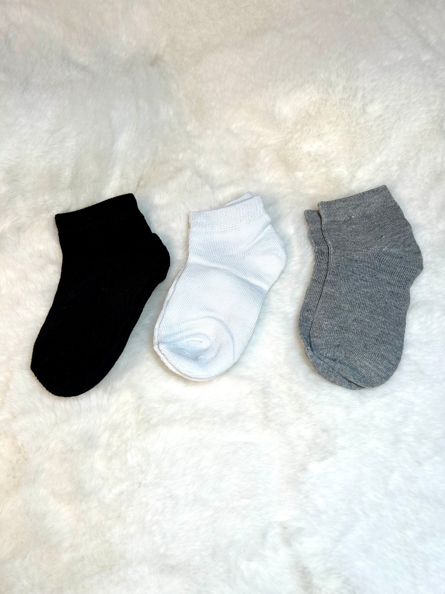 Solid Kids Socks