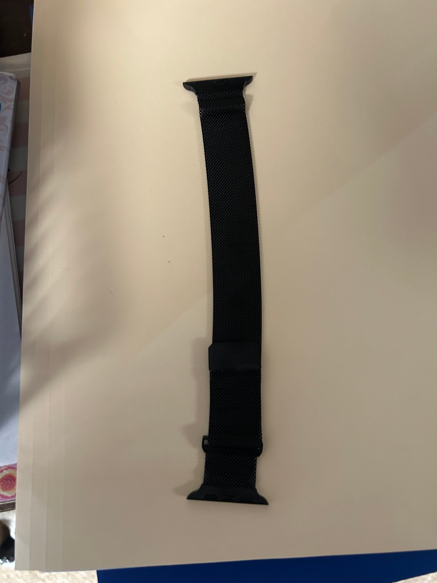 Black Mesh Apple Watch Band