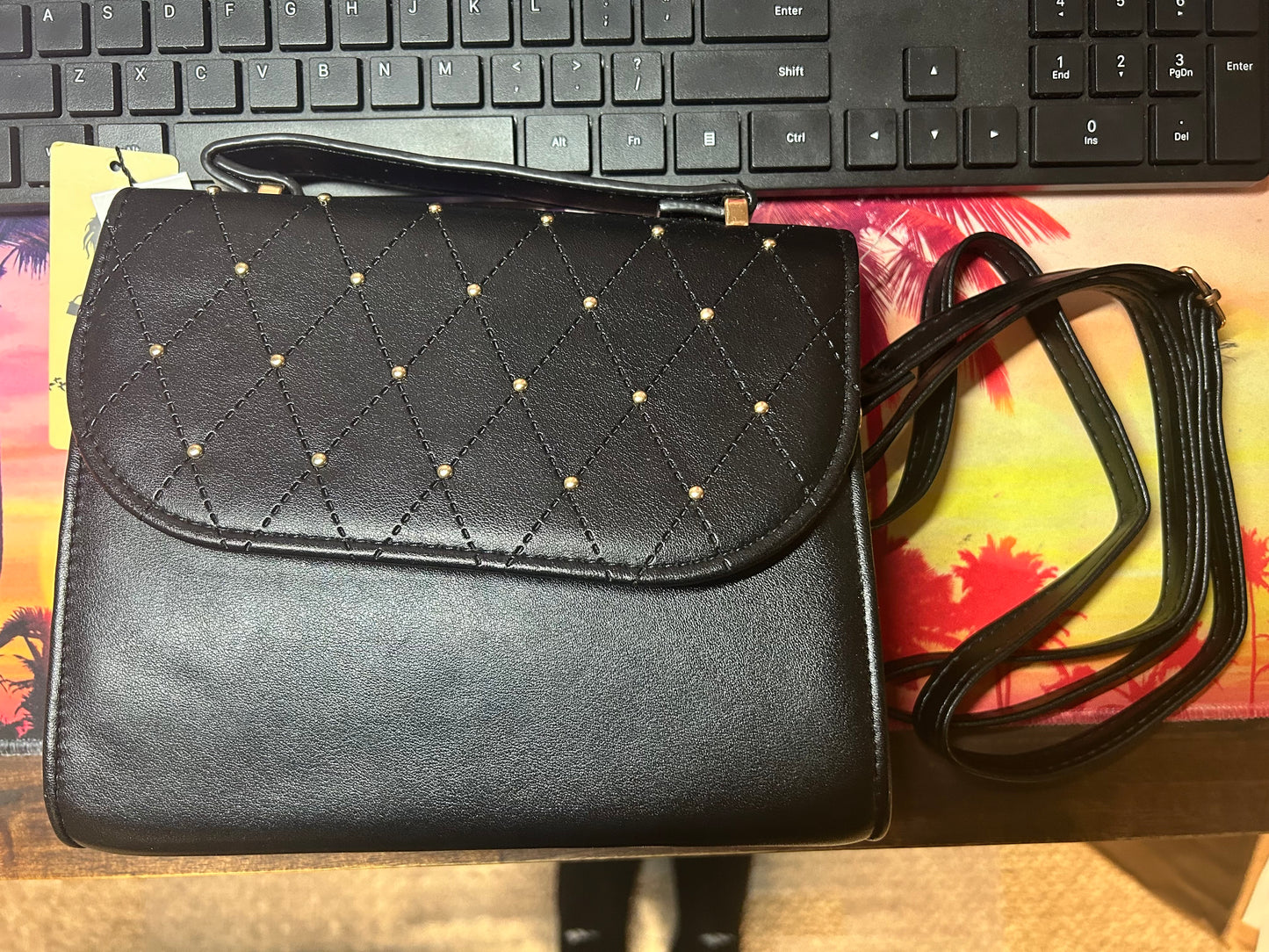 Black & Gold Handbag