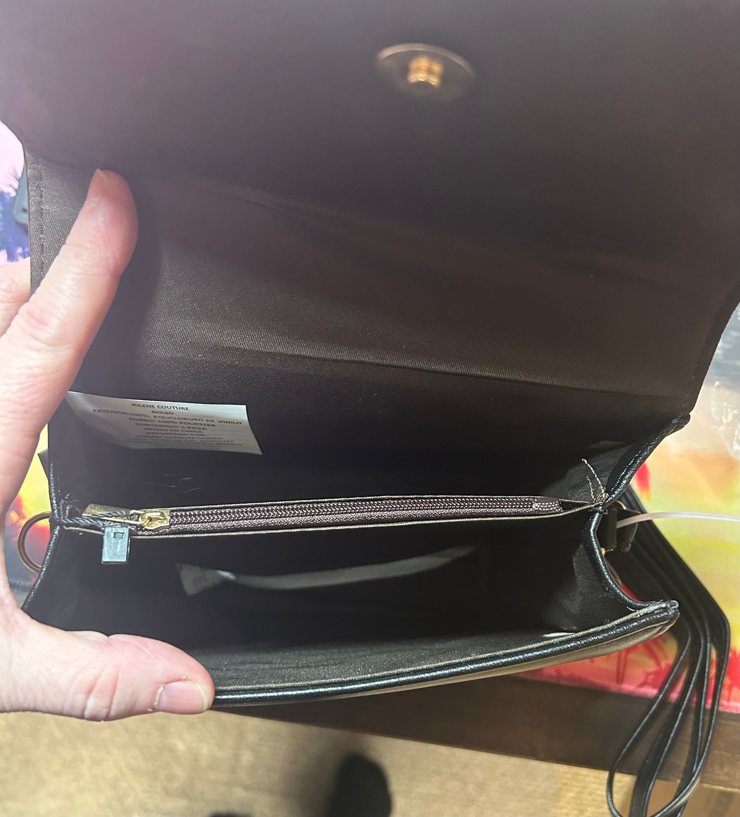 Black & Gold Handbag