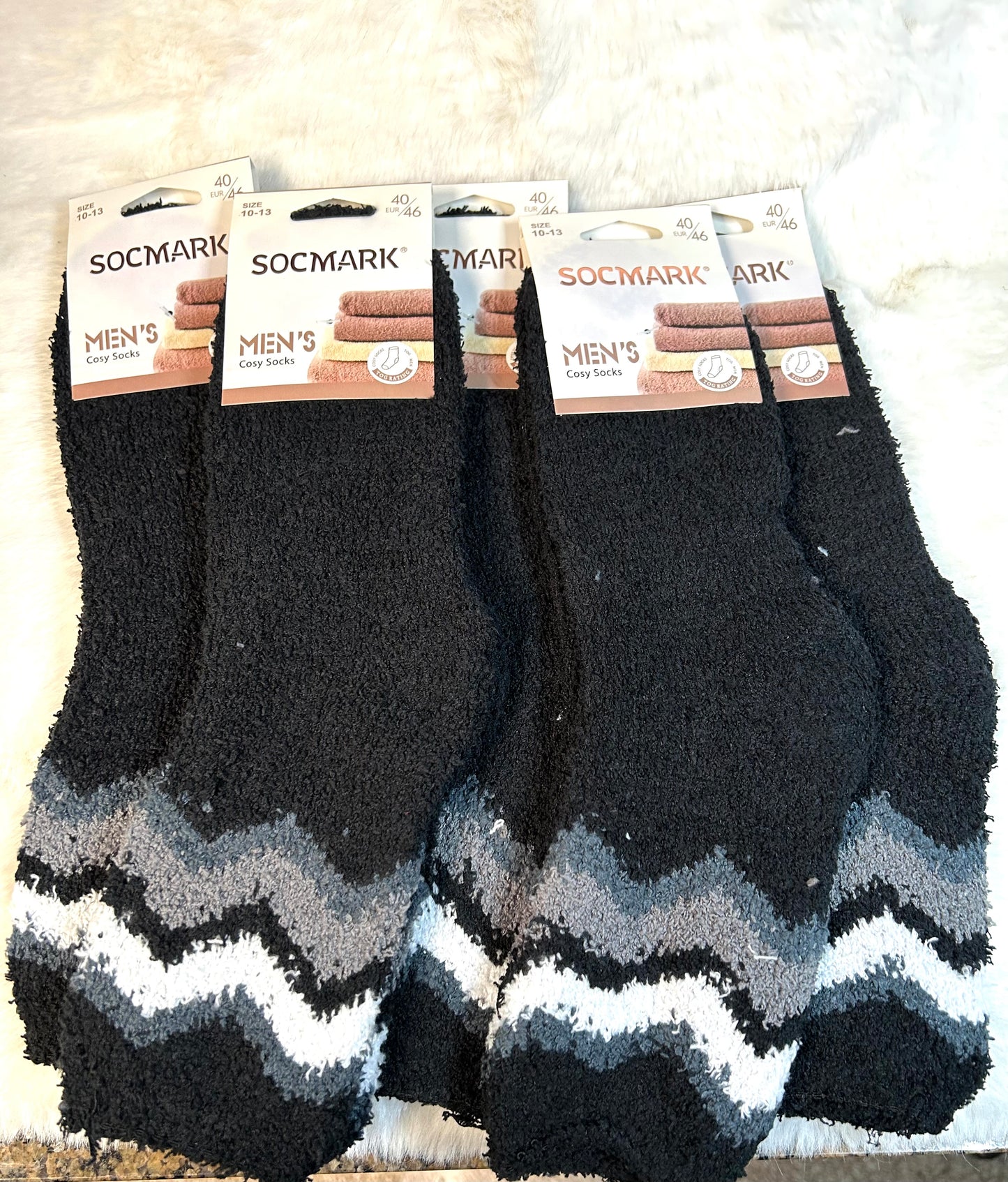 Large Fuzzy Socks